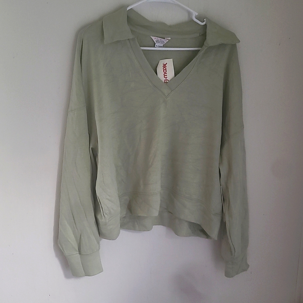 Cropped pull over